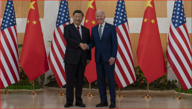 بایدن و رئیس جمهور چین
