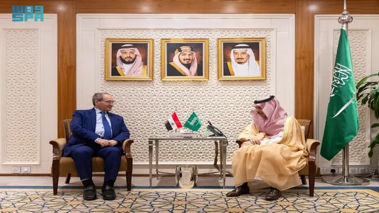 دیدار وزیران خارجه عربستان و سوریه در ریاض