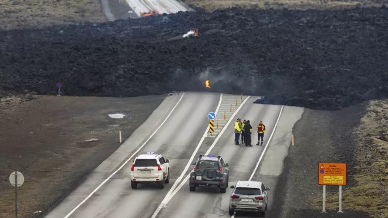 تصاویر آخرالزمانی از فوران آتشفشان در ایسلند