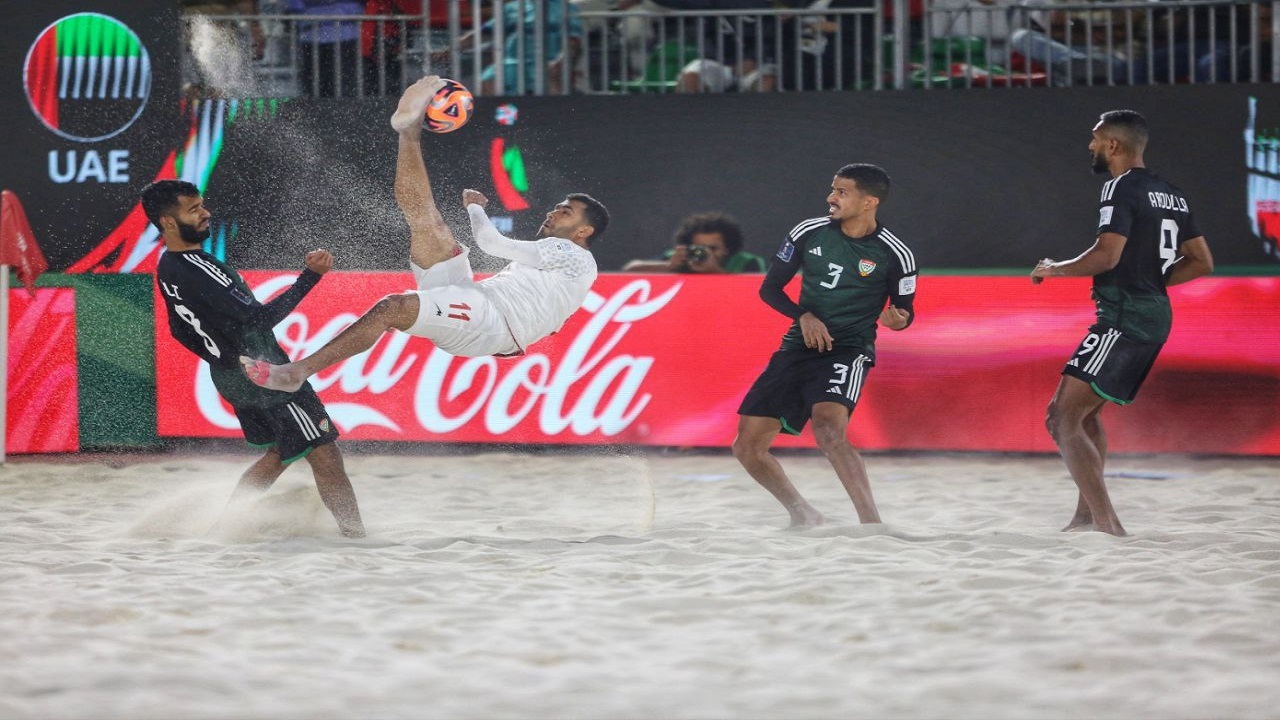 ایران 2 - 1 امارات / ساحلی بازان کشورمان حریف برزیل در نیمه نهایی شدند + فیلم