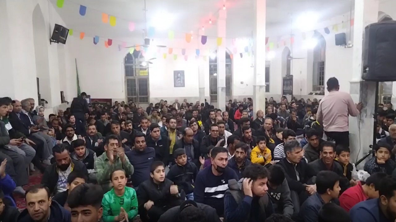 جشن میلاد با سعادت امام زمان (عج) در شهر انابد + فیلم