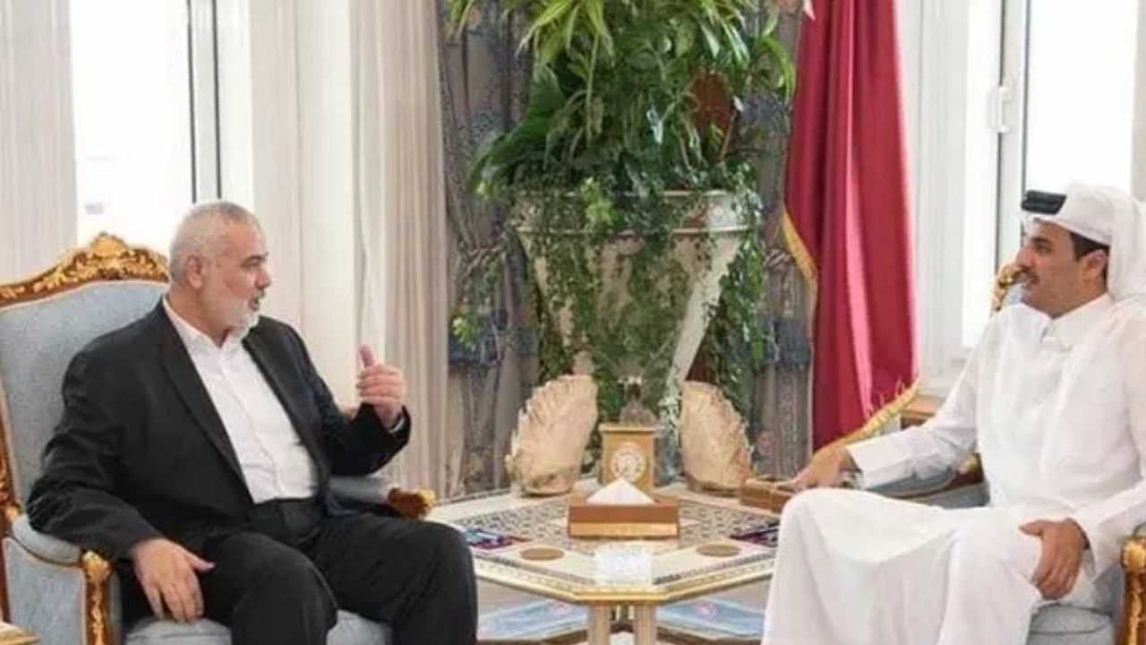 تحولات غزه؛ محور گفتگو‌های هنیه و امیر قطر در دوحه
