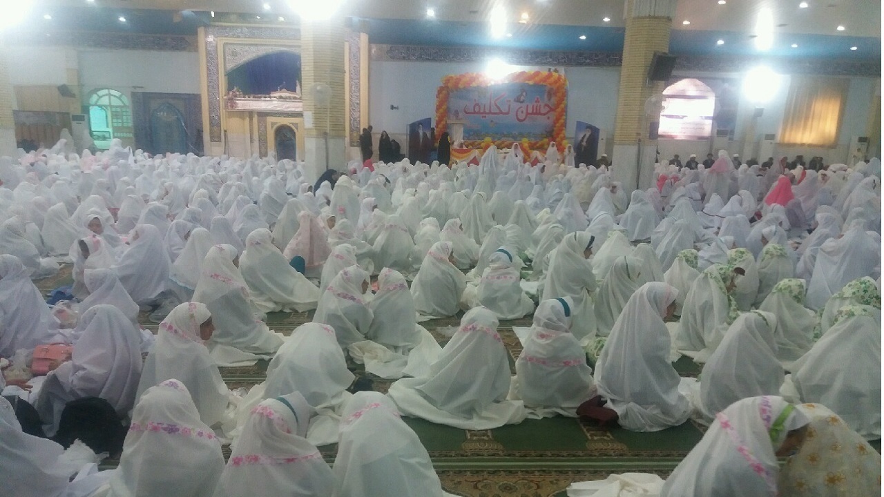 برگزاری جشن تکلیف دختران سمنانی