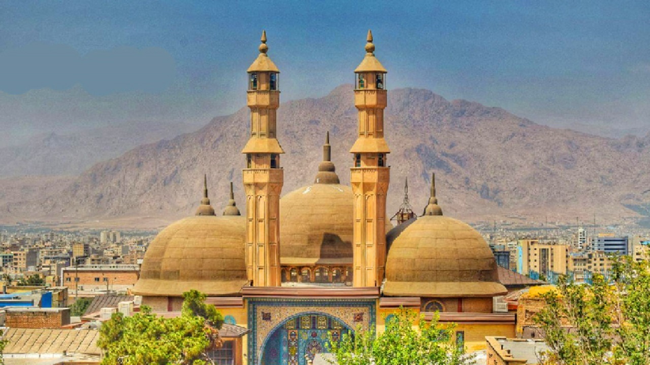 مسجد شافعی، بنایی پر‌شکوه و تماشایی در قلب کرمانشاه + فیلم