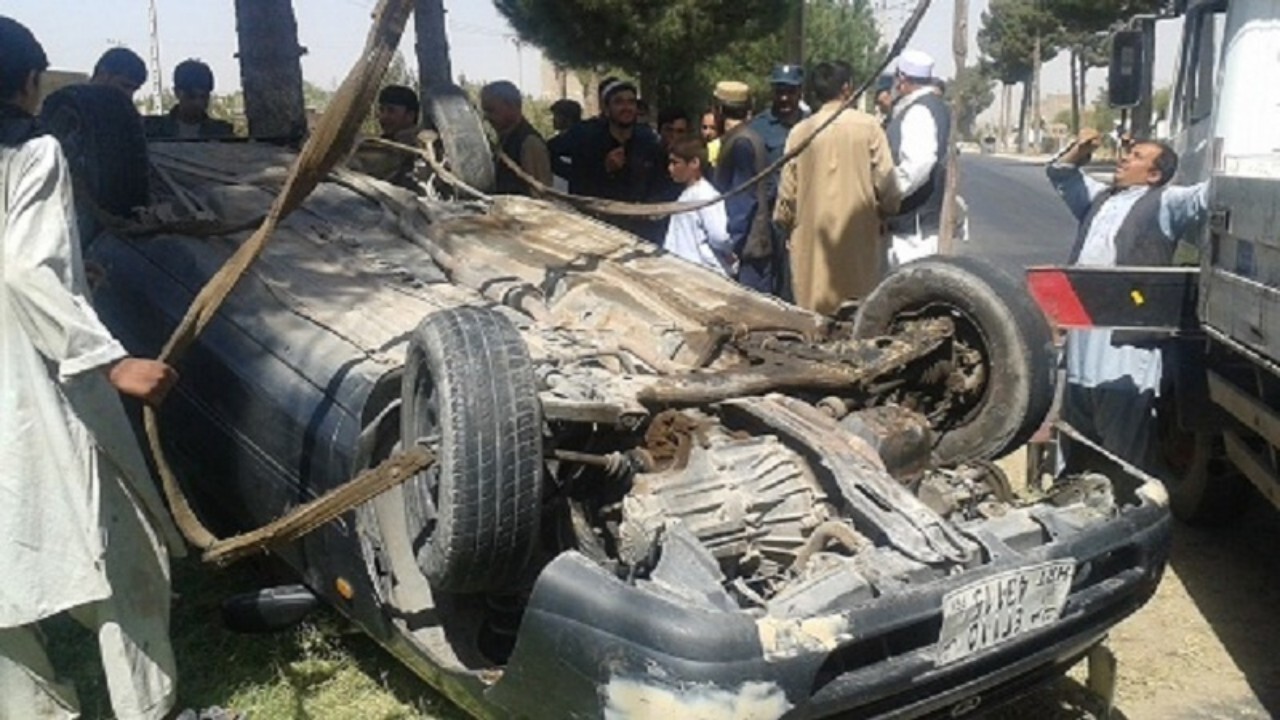 حادثه رانندگی در افغانستان ۲۰ کشته و زخمی برجای گذاشت