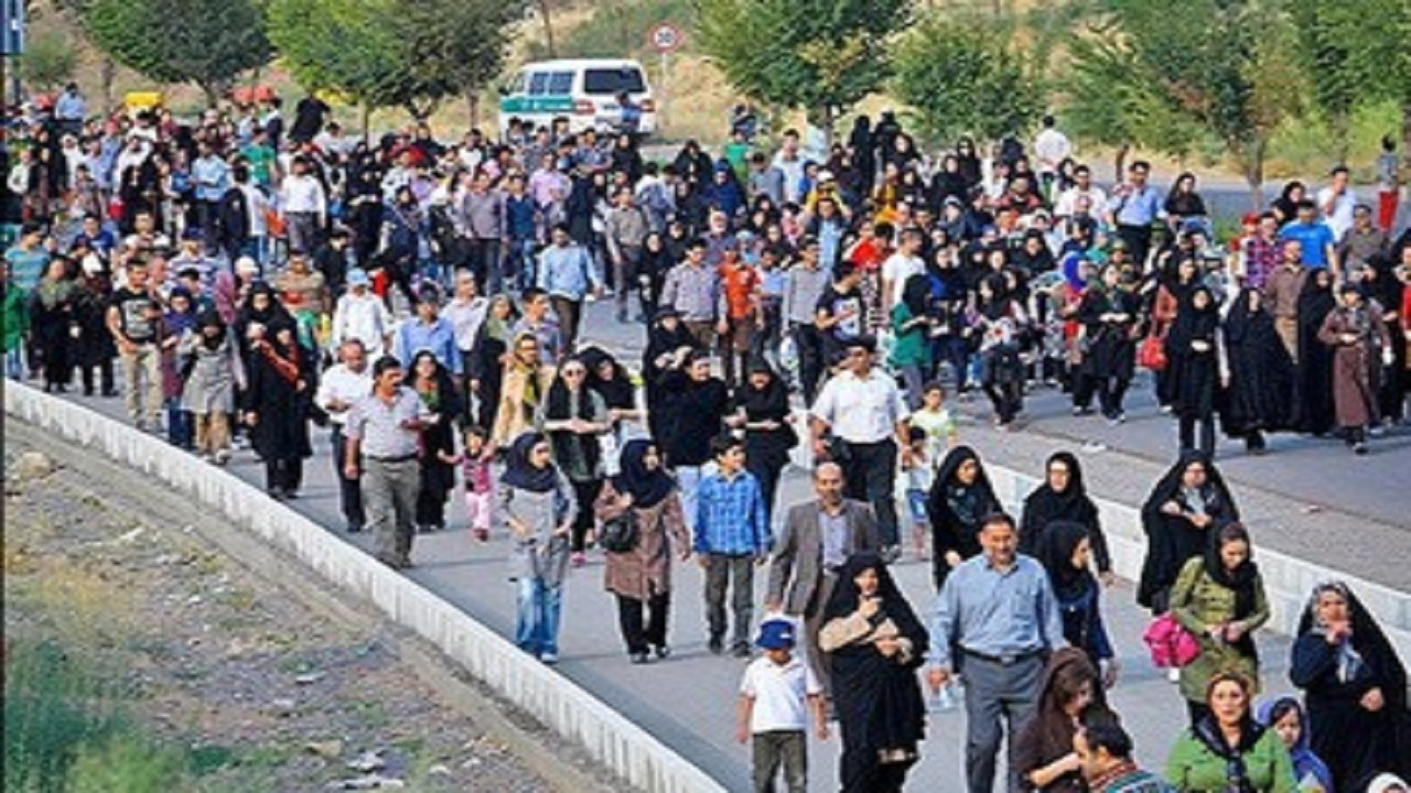 همایش بزرگ پیاده روی در صفی آباد