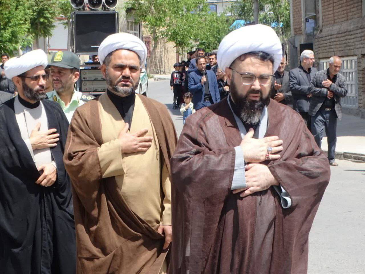 دسته عزاداری در چهاربرج