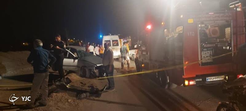 ۱ کشته در جاده کیان آباد شیراز