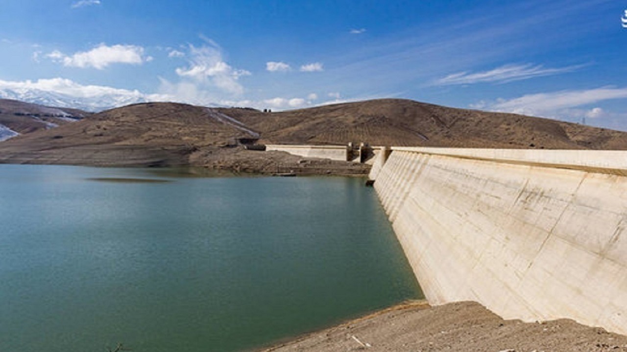 افزایش آب ورودی رودخانه حبله‌رود به غرب استان سمنان+ فیلم