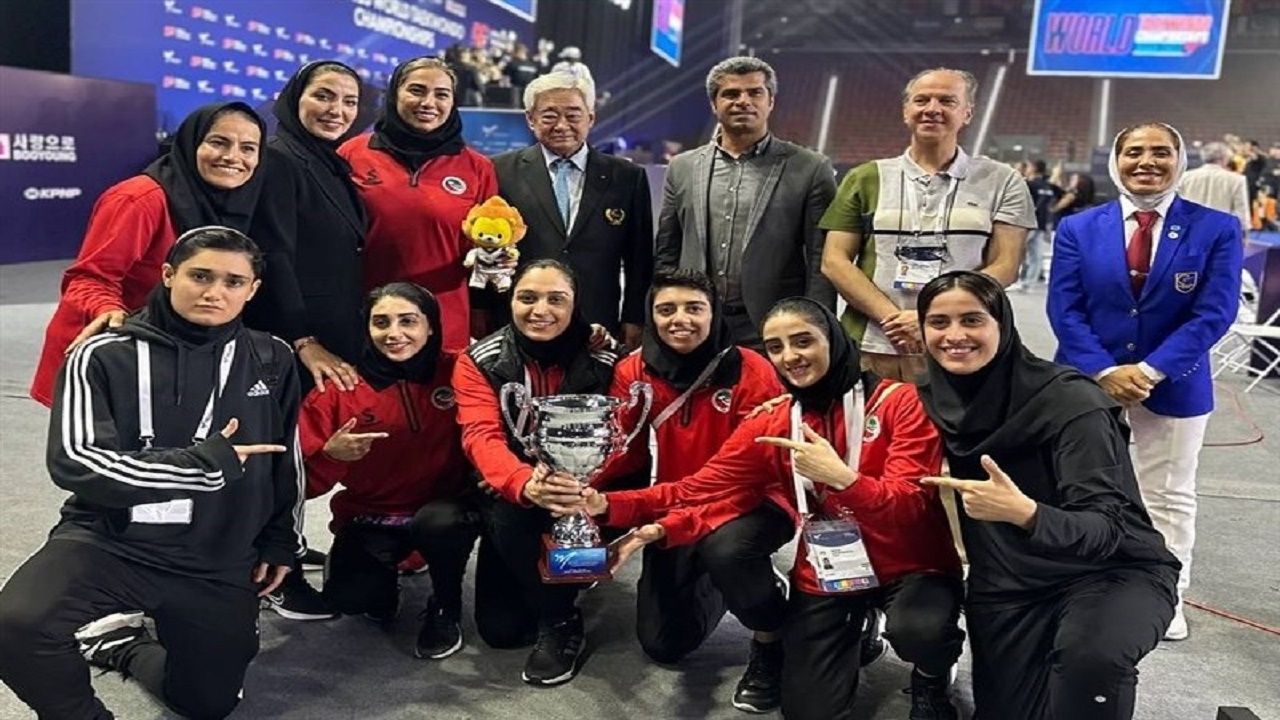 پنجمی بانوان تکواندوکار ایران در رقابت‌های قهرمانی جهان با طلای کیانی