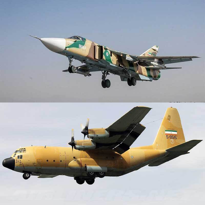 تعمیرات اساسی هواپیماهای شکاری سوخو ۲۴ و ترابری در شیراز