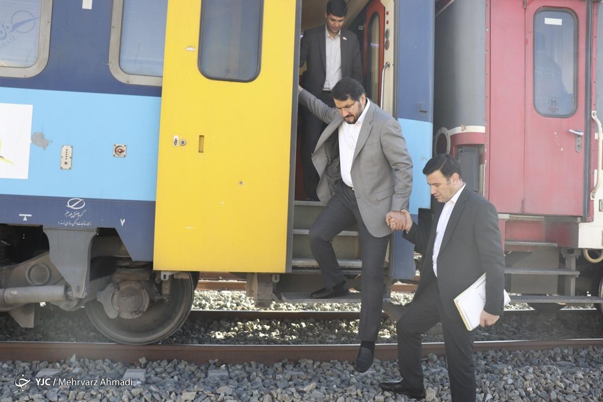 افتتاح راه‌آهن بستان‌آباد ـ خاوران در آذربایجان شرقی