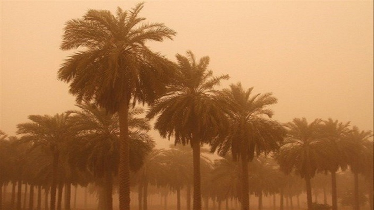 هشدار هواشناسی خوزستان نسبت به وقوع گرد و خاک داخلی