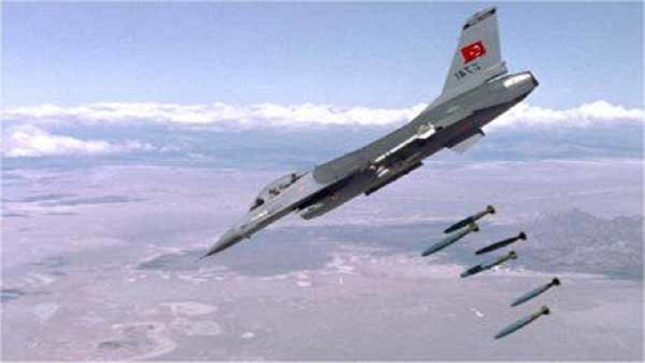 حمله جنگنده‌های ترکیه به سنجار عراق