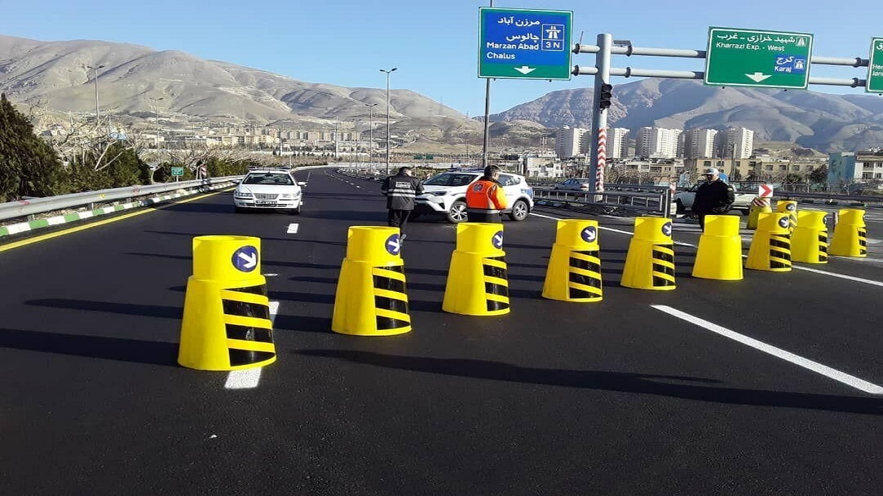 آزادراه تهران - شمال هم مسدود شد