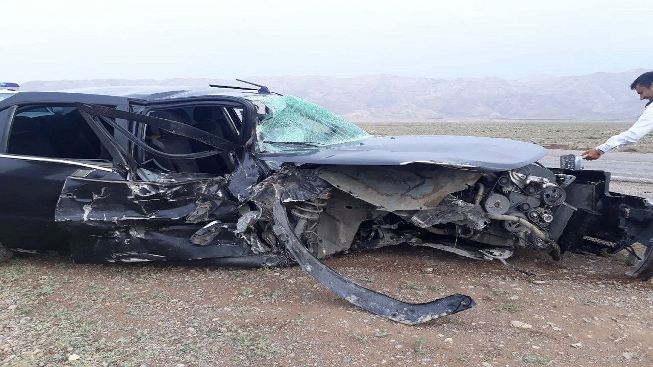 خودروی رئیس پلیس راه و رییس پلیس راهور استان گلستان دچار سانحه شد