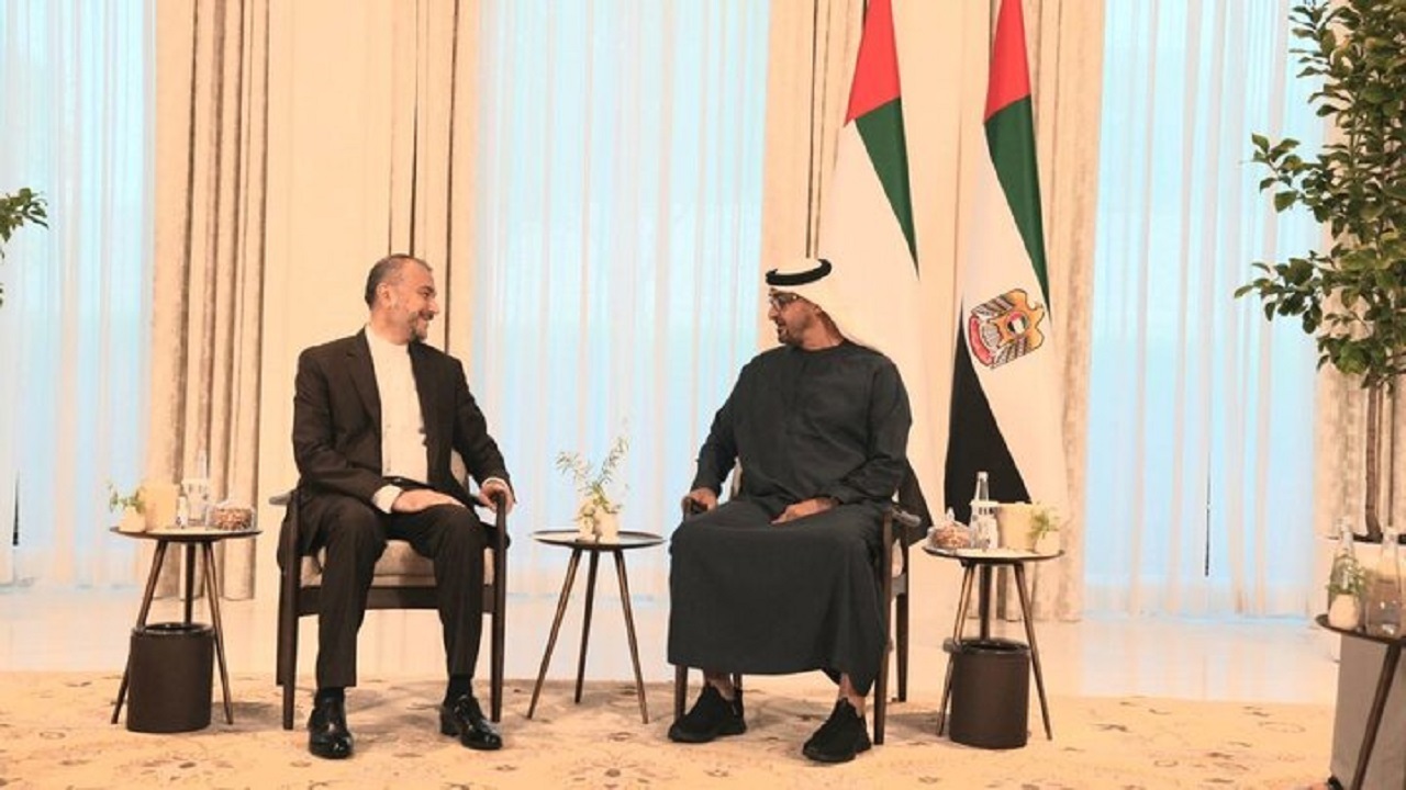 «رئیسی» از رئیس دولت امارات جهت سفر به ایران دعوت کرد