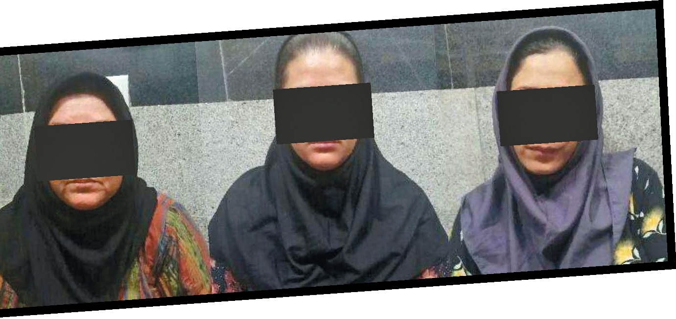 باند زنان جیب بر توسط پلیس مشهد دستگیر شدند