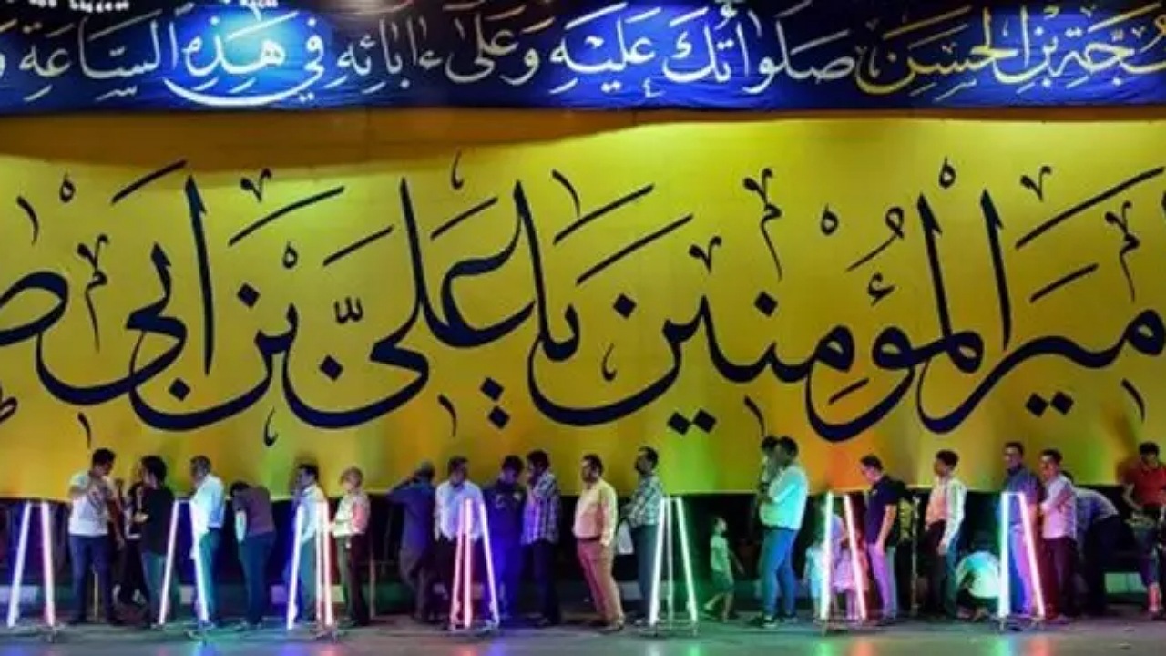 پاتوق‌های سرود و جشن‌های خیابانی مهمان مشهد در شب عید غدیر