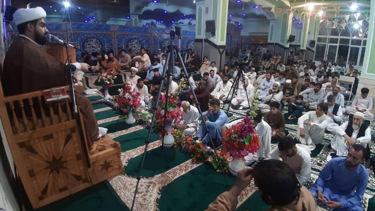 جشن عید غدیر در قندهار + فیلم