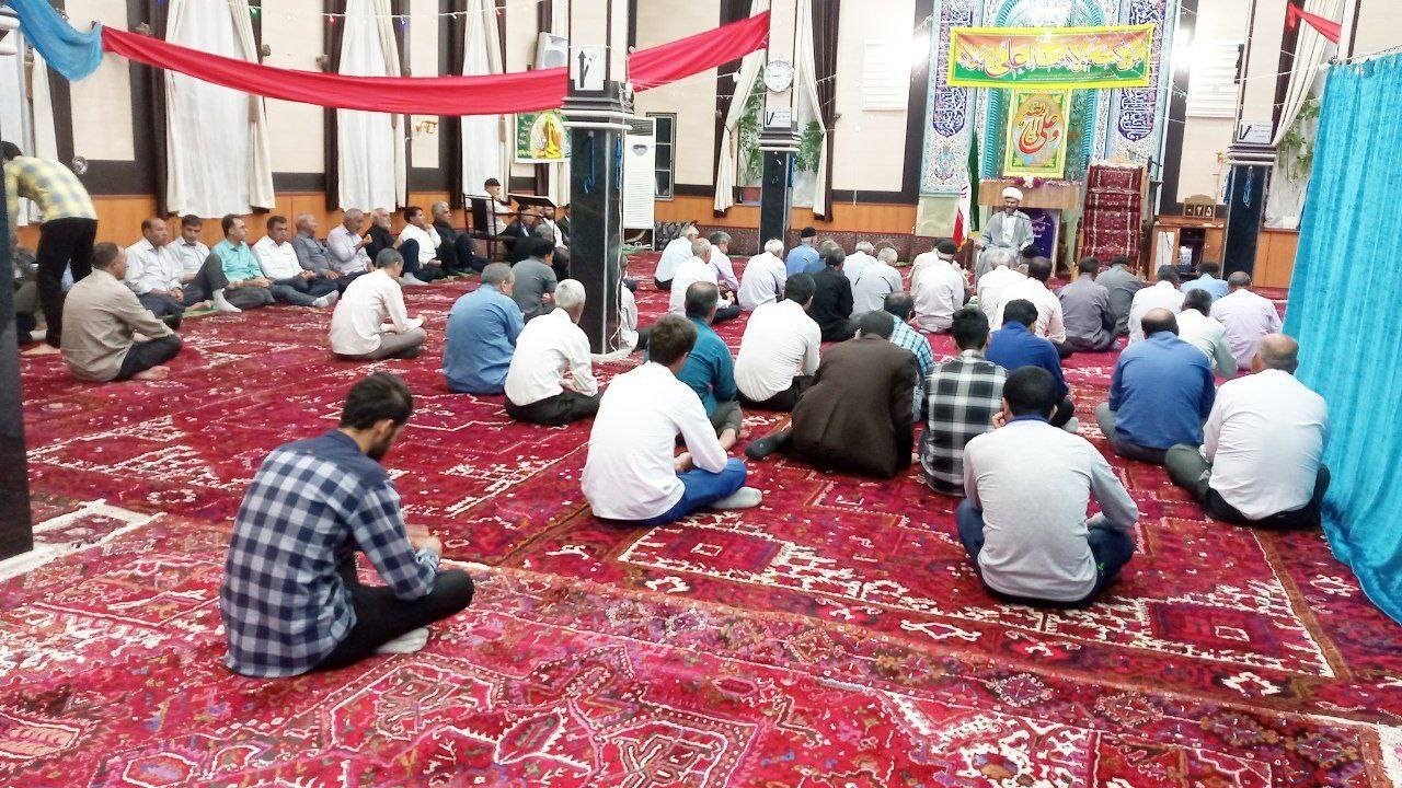 برگزاری مراسم روز مباهله در مسجد جامع چهاربرج + تصاویر