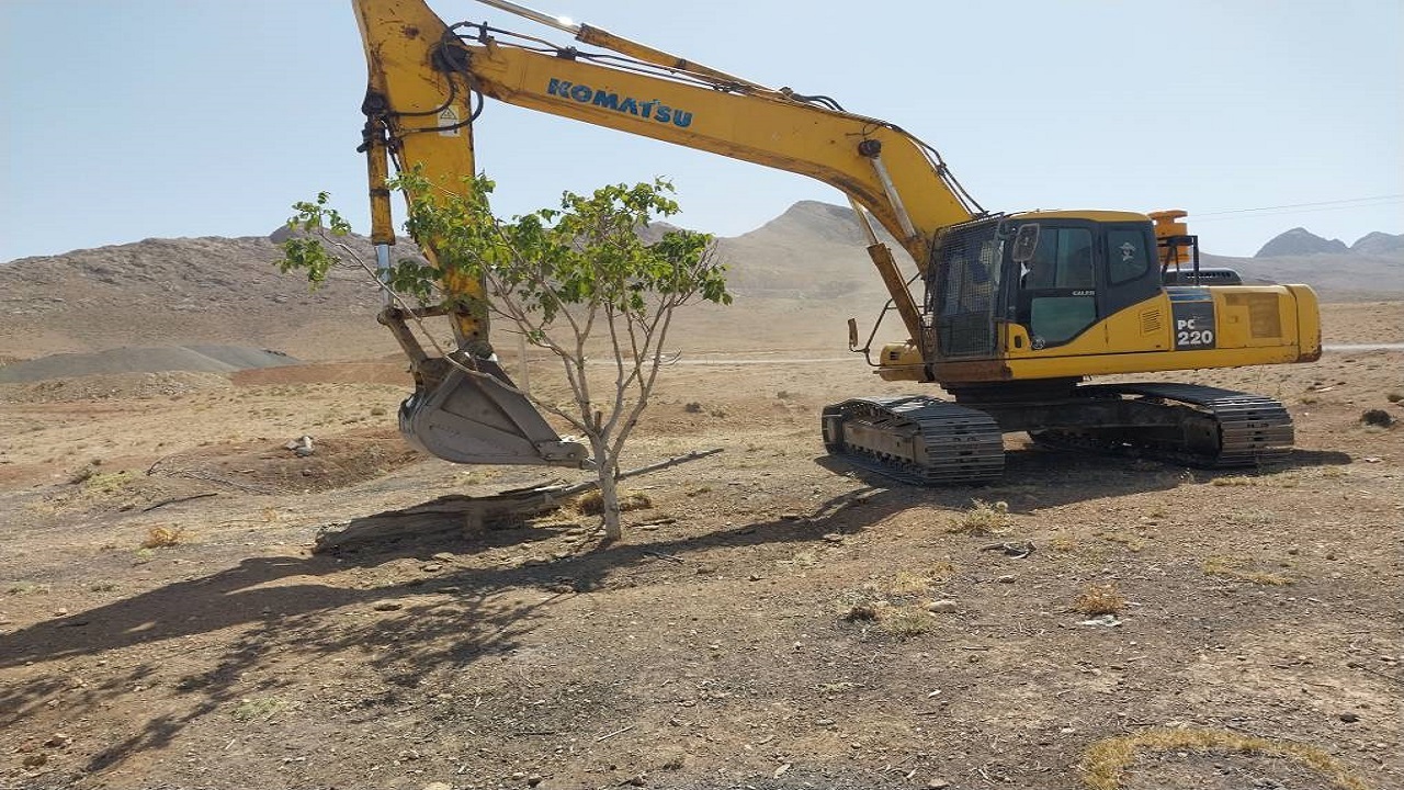 رفع تصرف ۷ هزار و ۵۰۰ مترمربع از اراضی ملی در سامان