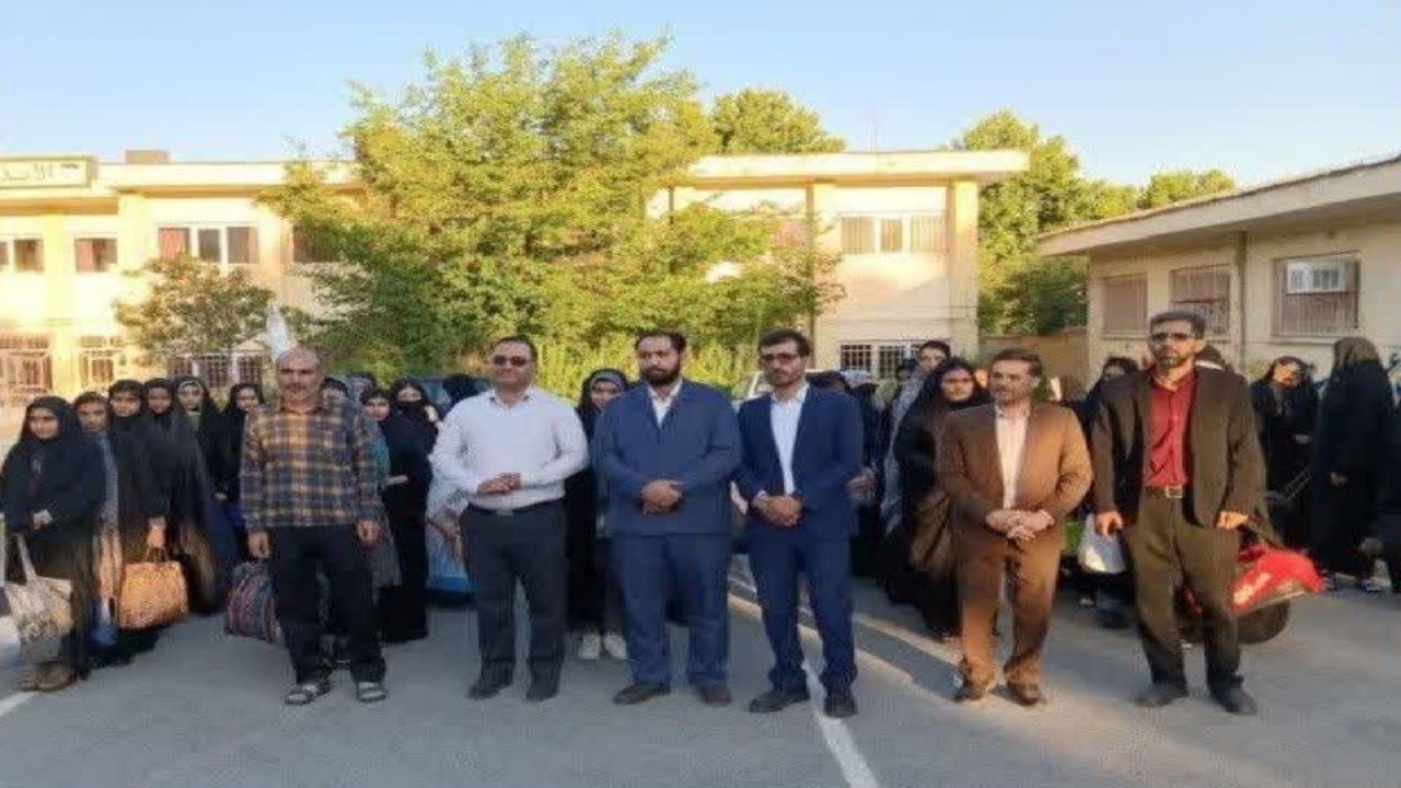 اعزام ۴۰ دانش آموز اسدآبادی زائراول به مشهد مقدس