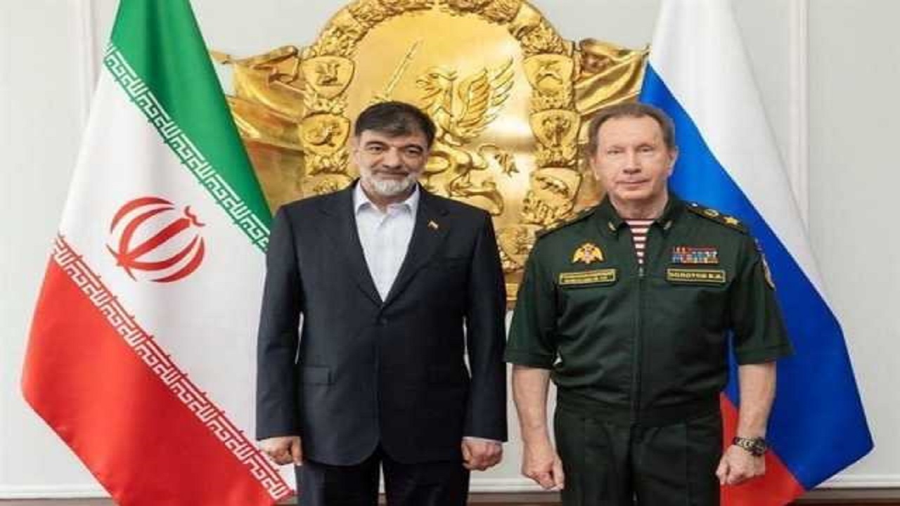 سردار رادان با فرمانده گارد ملی روسیه دیدار و گفتگو کرد