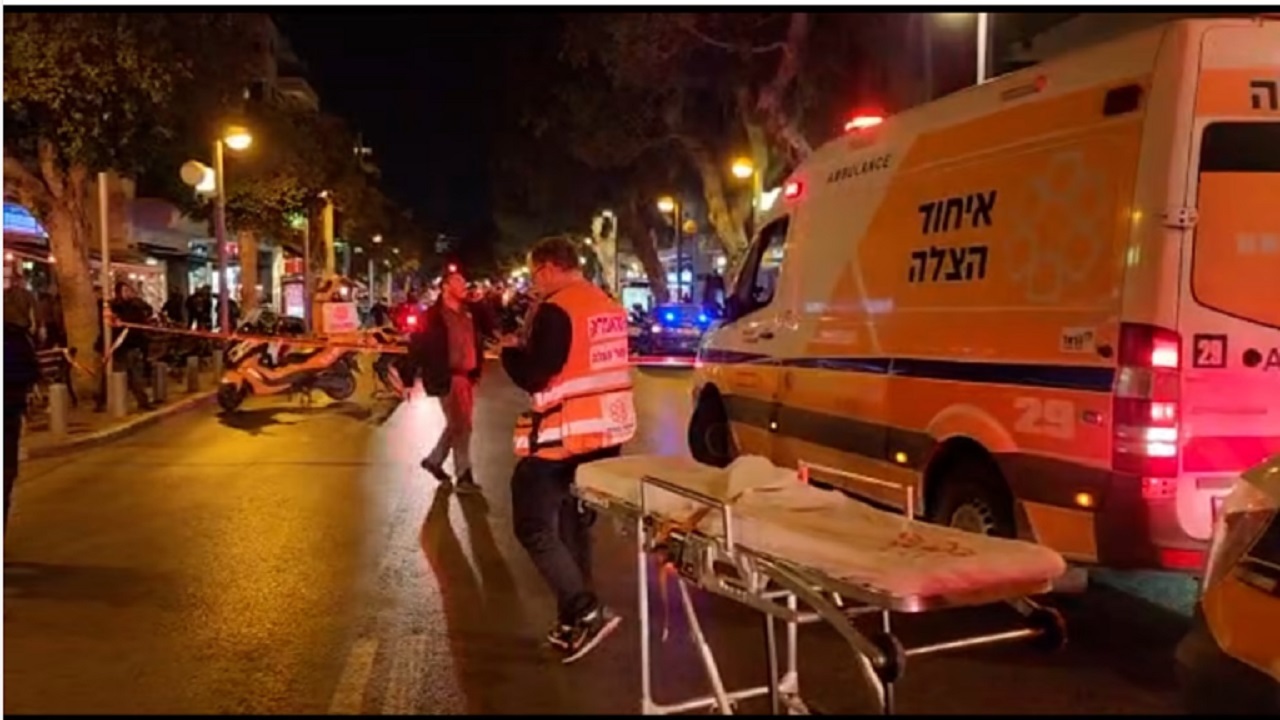 ۳ زخمی در تیراندازی در مرکز تل آویو