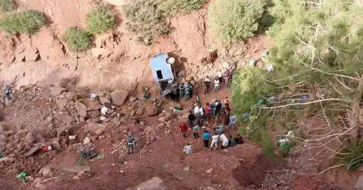 ۲۴ نفر در تصادف یک دستگاه اتوبوس در مراکش کشته شدند