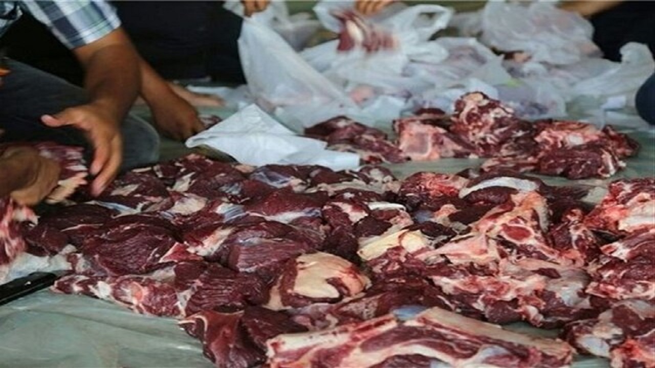 جلوگیری از توزیع ۴ تن گوشت غیر بهداشتی در شاهرود