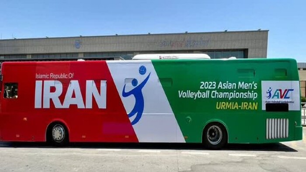 اختصاص ۲۵ دستگاه اتوبوس برای مسابقات والیبال قهرمانی مردان آسیا در ارومیه