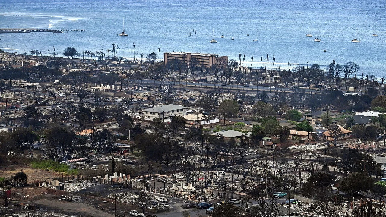 شمار قربانیان آتش سوزی هاوایی به ۸۹ نفر رسید