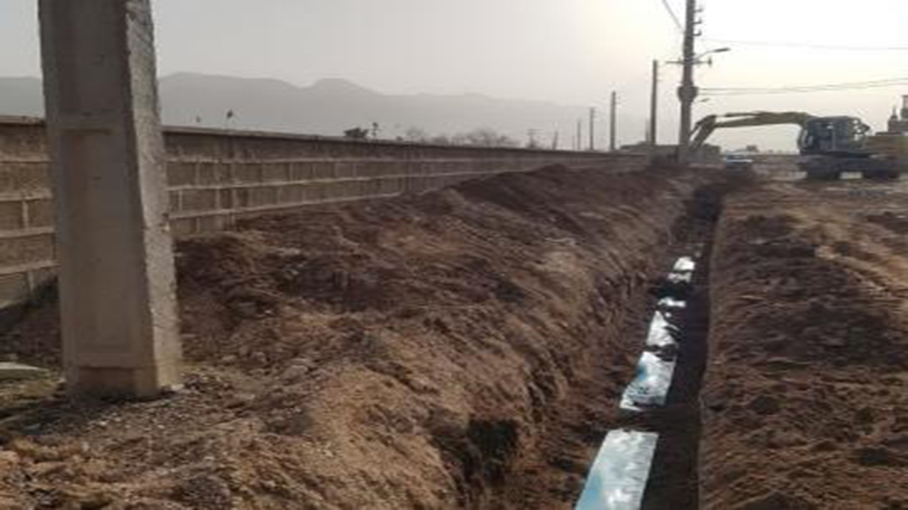 فاز نخست خط انتقال آب سد درودزن به شهر لپویی آماده بهره برداری است