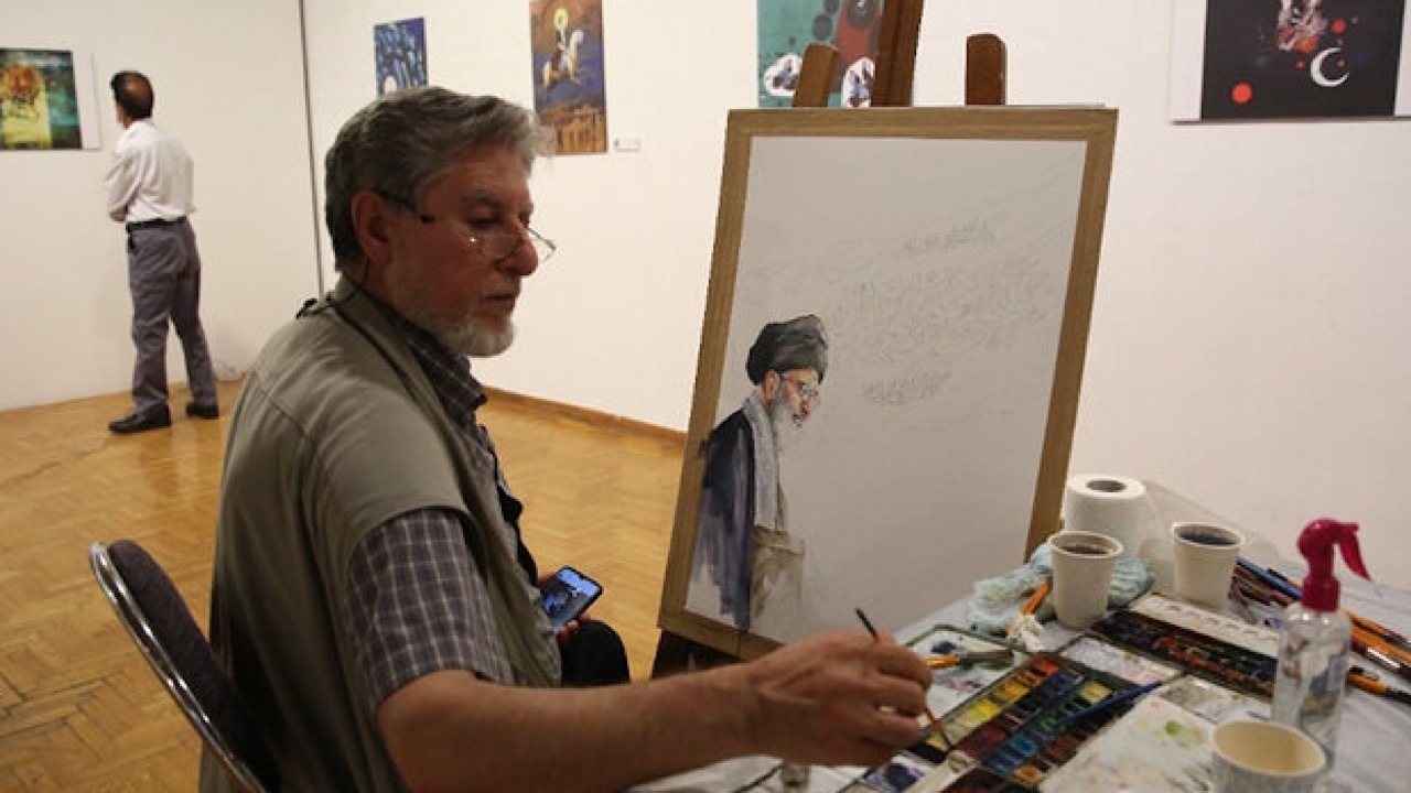 محمد اسدی جوزانی هنرمند نقاش انقلابی درگذشت