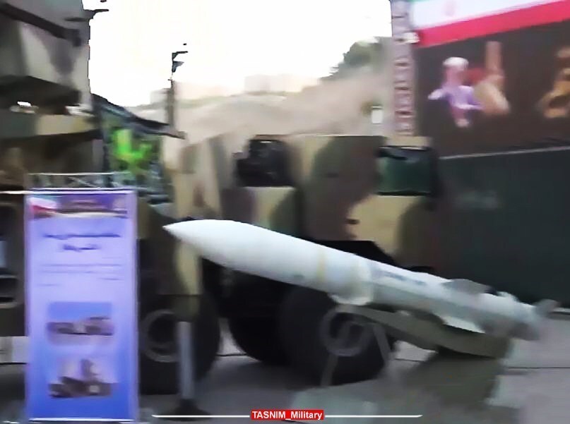 موشک صیاد-۳ جدید مشاهده شده همراه صیاد تاکتیکی
