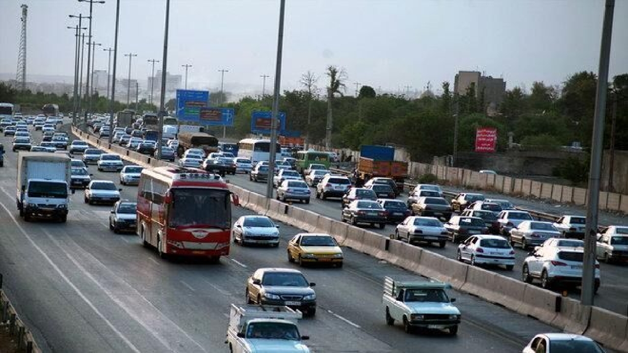 حجم ترافیک در ورودیهای مشهد درحال افزایش است