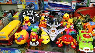 اسباب بازی فروشی عجیب در اوکراین! + فیلم