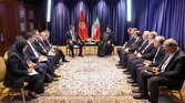 ايران،قرقيزستان،جمهور،رئيس،كشور،روابط،توسعه،رئيسي