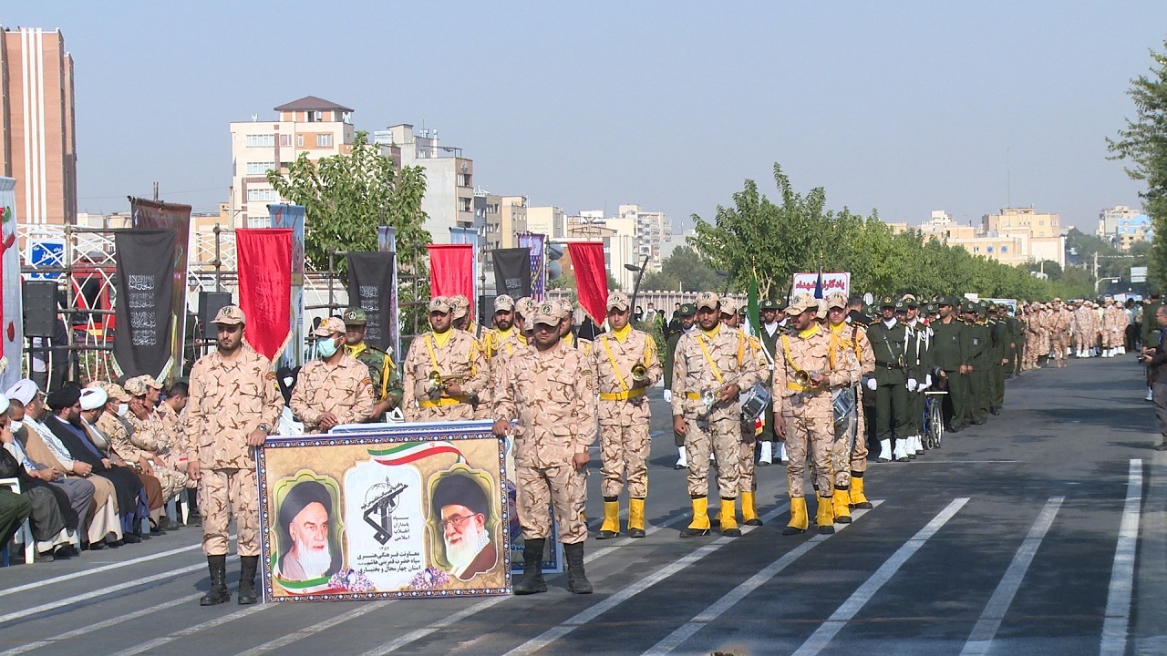 برگزاری رژه نیروهای مسلح همزمان با هفته دفاع مقدس