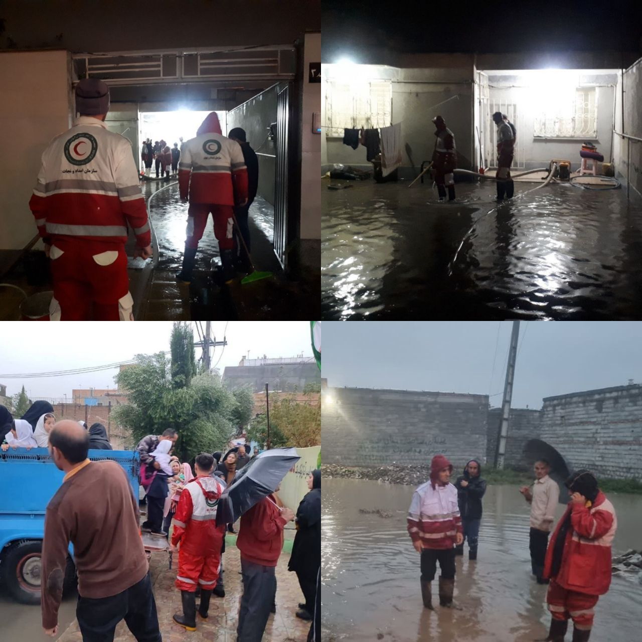 امدادرسانی به ۲۲۴ حادثه دیده سیل در شهرستان‌های استان اردبیل
