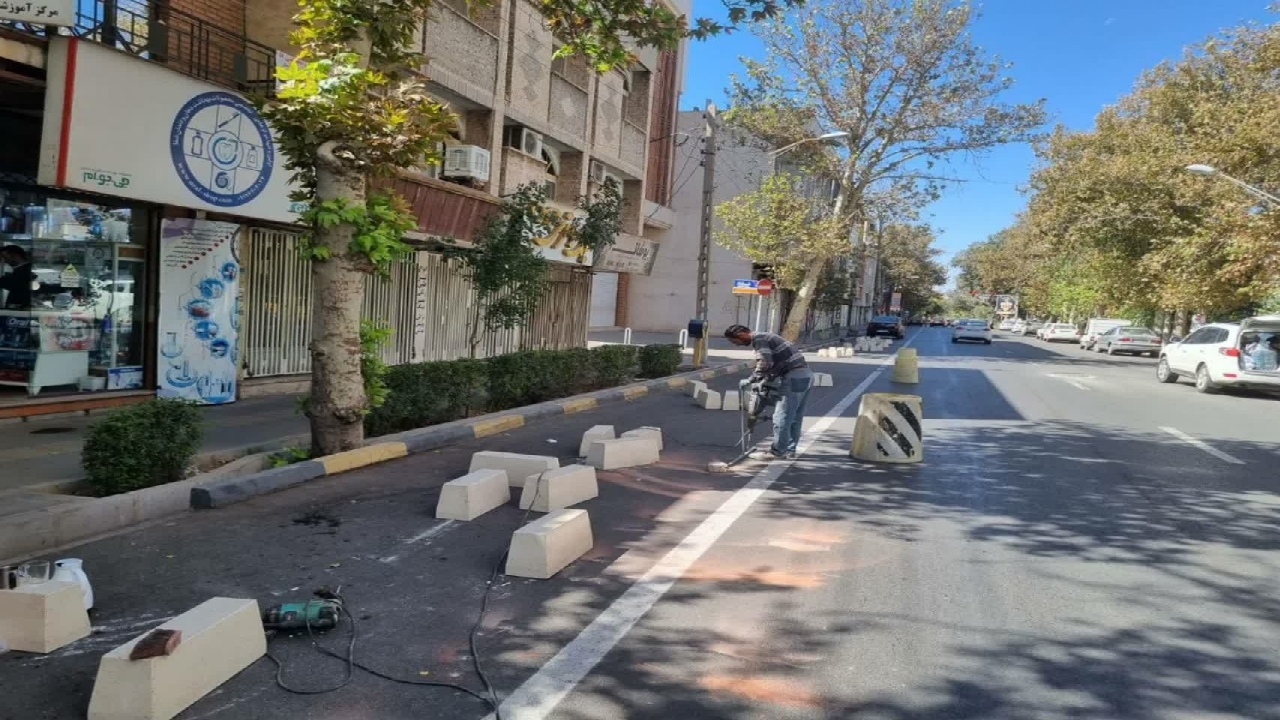 بازسازی و بهسازی مسیر‌های دوچرخه با روشی نوین در قزوین