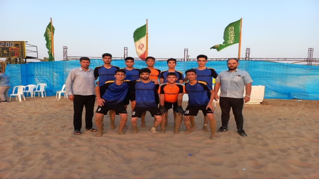 صعود تیم فوتبال ساحلی جوانان چلیچه به جمع چهار تیم برتر کشور