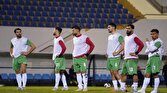 - شروع بازی اردن - ایران با تأخیر ۱۵ دقیقه‌ای