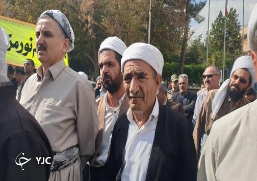 مهابادی ها انزجار خود را علیه حمله ناجوانمردانه رژیم صهیونیستی اعلام کردند