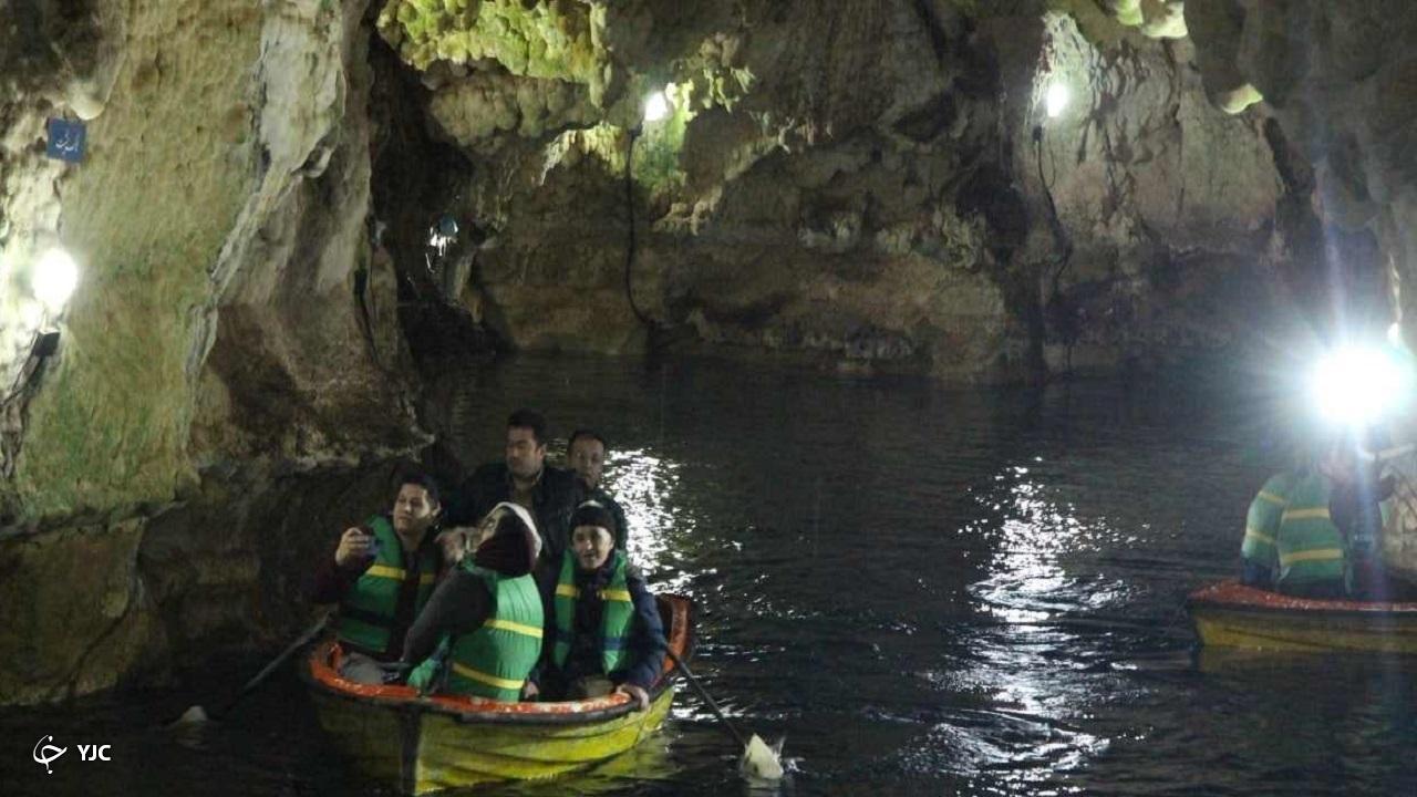 سهولان، شگفت انگیزترین غار آبی جهان در دل مهاباد+ فیلم