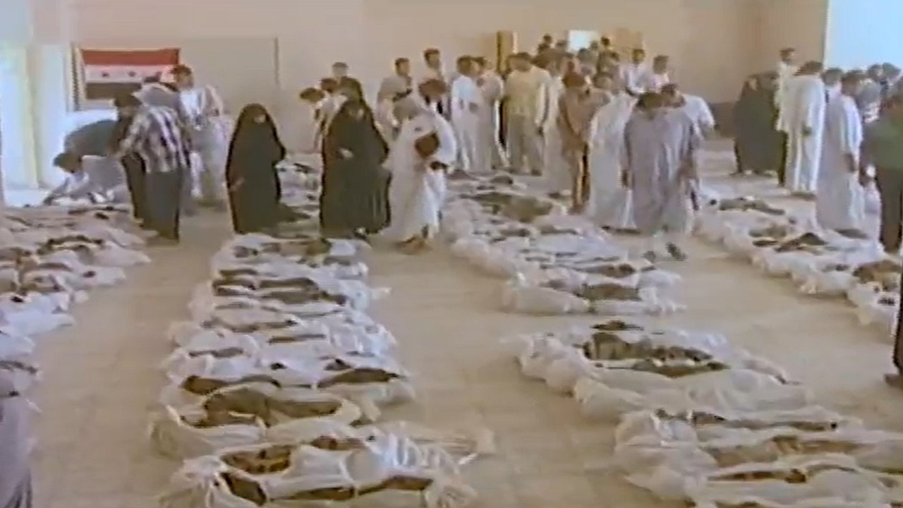 رنج مردم عراق و کشور‌های همجوار از آثار جنایات رژیم بعث صدام + فیلم