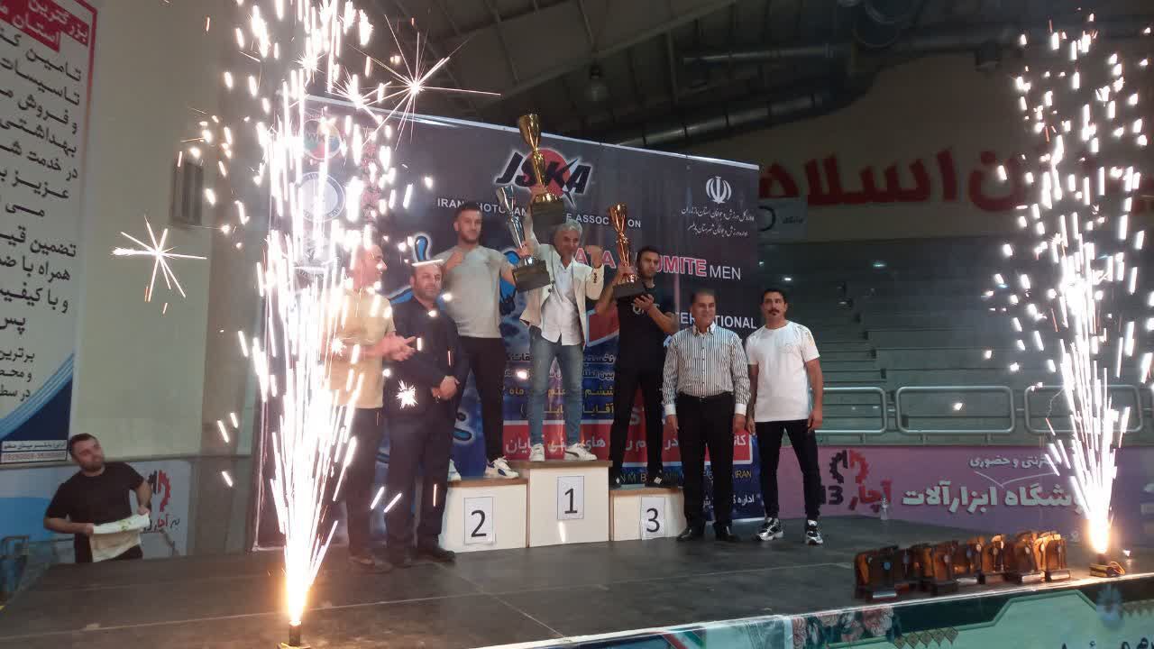 ایران قهرمان اولین دوره مسابقات بین المللی کاراته در بابلسر