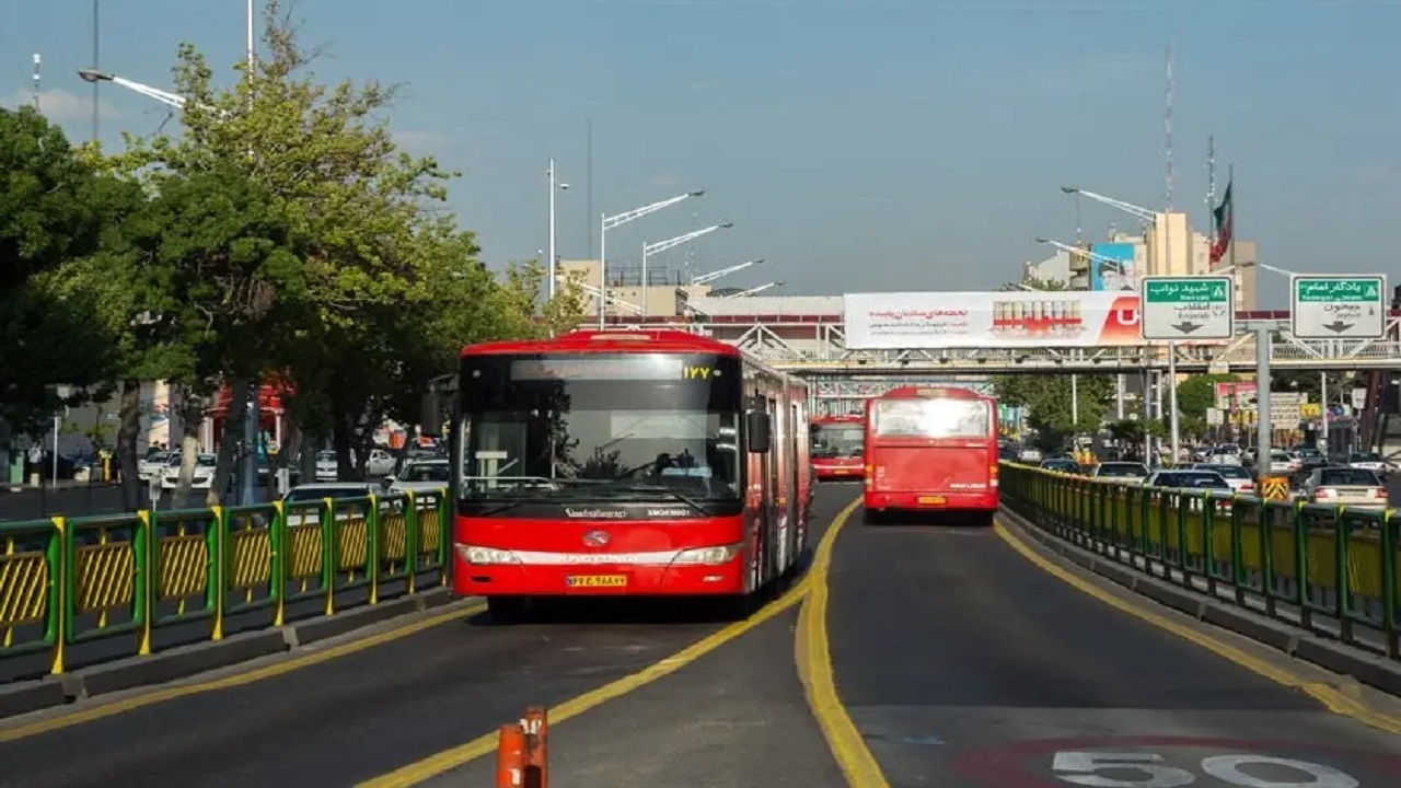 افزایش تعداد اتوبوس‌های فعال پایتخت به ۲۱۰۰ اتوبوس با بازگشایی مدارس و دانشگاه‌ها