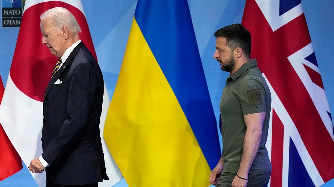 بایدن: تحت هیچ شرایطی حمایت آمریکا از اوکراین قطع نمی‌شود